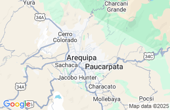 Map of Arequipa