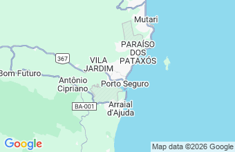 Map of Porto Seguro