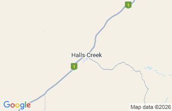 Map of Halls Creek