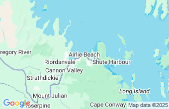 Map of Airlie Beach