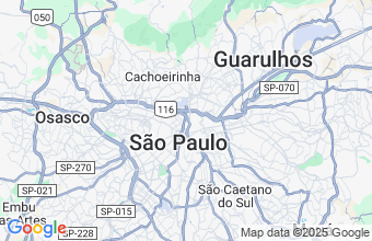 Map of Sao Paulo