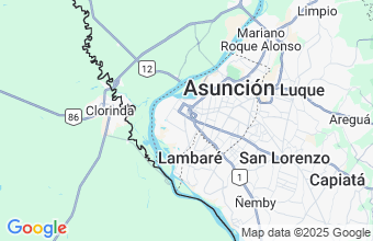 Map of Asuncion