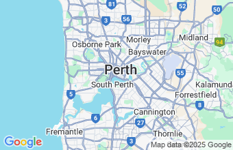 Map of Perth