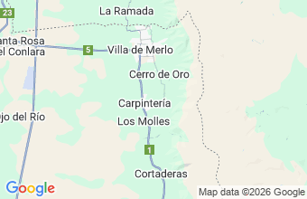 Map of Carpintería