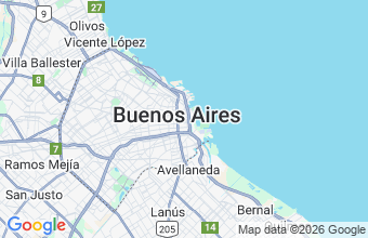 Map of Capital Federal - Buenos Aires