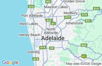 Map of Adelaide
