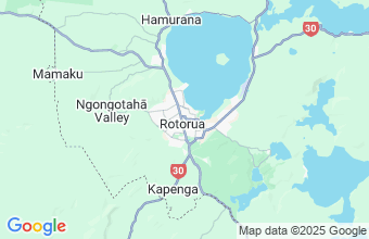 Map of Rotorua