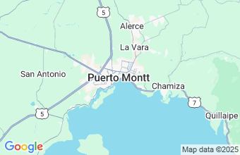 Map of Puerto Montt