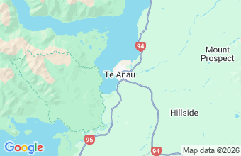 Map of Te Anau