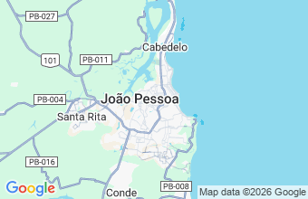Map of Joao Pessoa