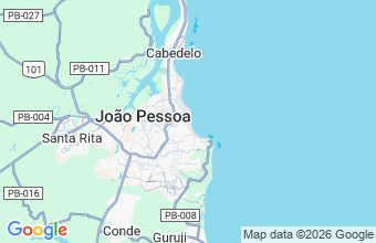 Map of CABO BRANCO