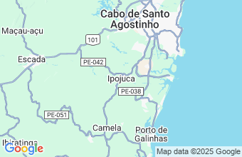 Map of Ipojuca