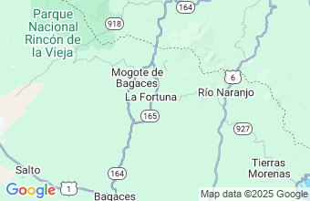 Map of La Fortuna