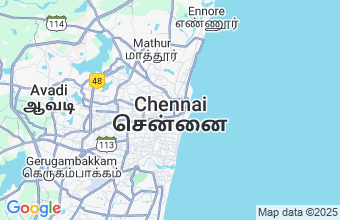 Map of Chennai