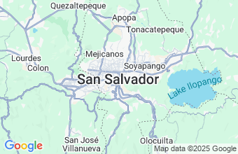 Map of San Salvador