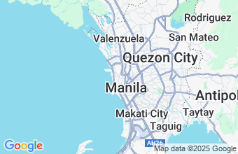 Map of Manila