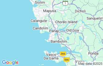 Map of Panjim Goa