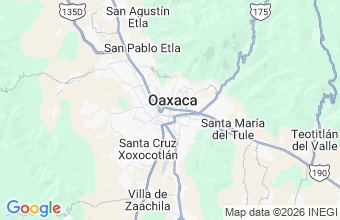 Map of Oaxaca