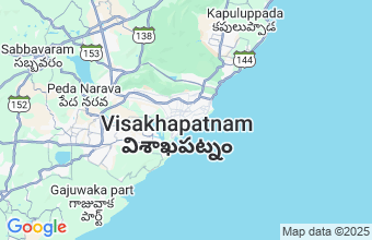 Map of Visakhapatnam