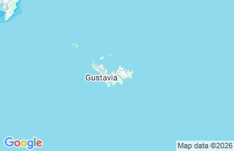 Map of St Barthelemy