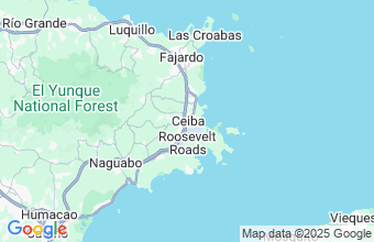 Map of Ceiba