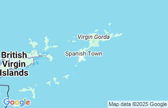 Map of Virgin Gorda