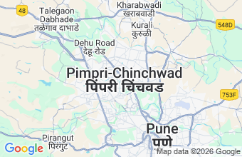 Map of Pimpri