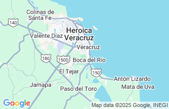 Map of Boca Del Rio
