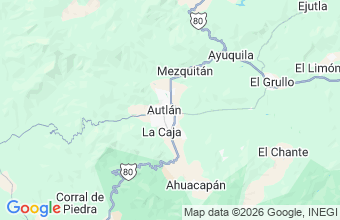 Map of Tenacatita- Jalisco