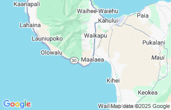 Map of Hawaii-Maui