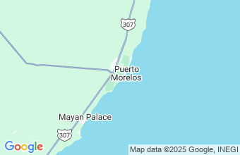 Map of Puerto Morelos