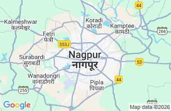 Map of Nagpur