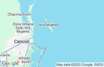 Map of Isla Mujeres
