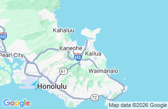 Map of Kailua