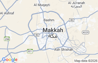 Map of Makkah