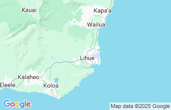 Map of Lihue