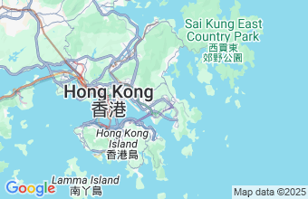 Map of Hong Kong