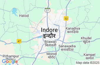 Map of Indore