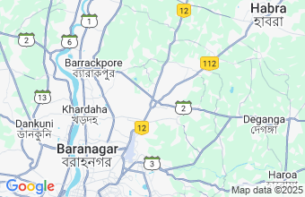 Map of Barasat