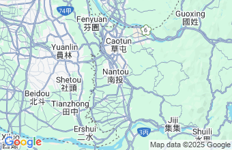 Map of Nantou