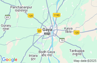 Map of Gaya