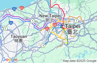 Map of Taipei