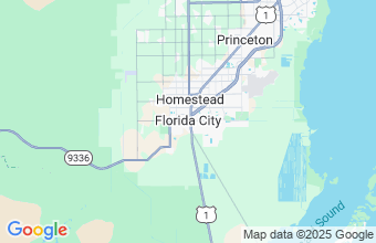 Map of Florida City