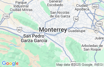 Map of Monterrey