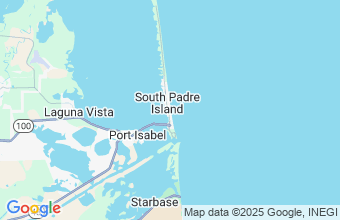 Map of South Padre Island