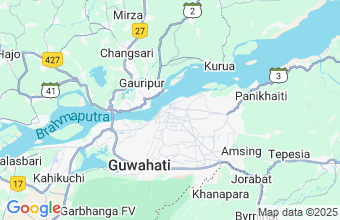 Map of Guwahati