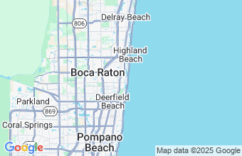 Map of Boca Raton