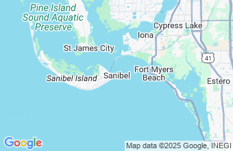 Map of Sanibel