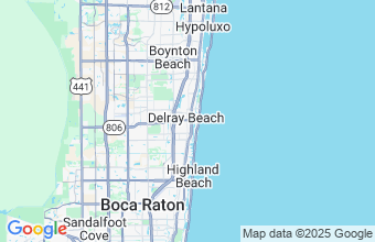 Map of Delray Beach