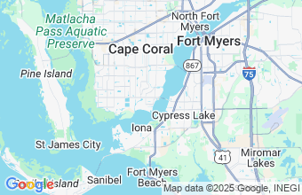 Map of Cape Coral